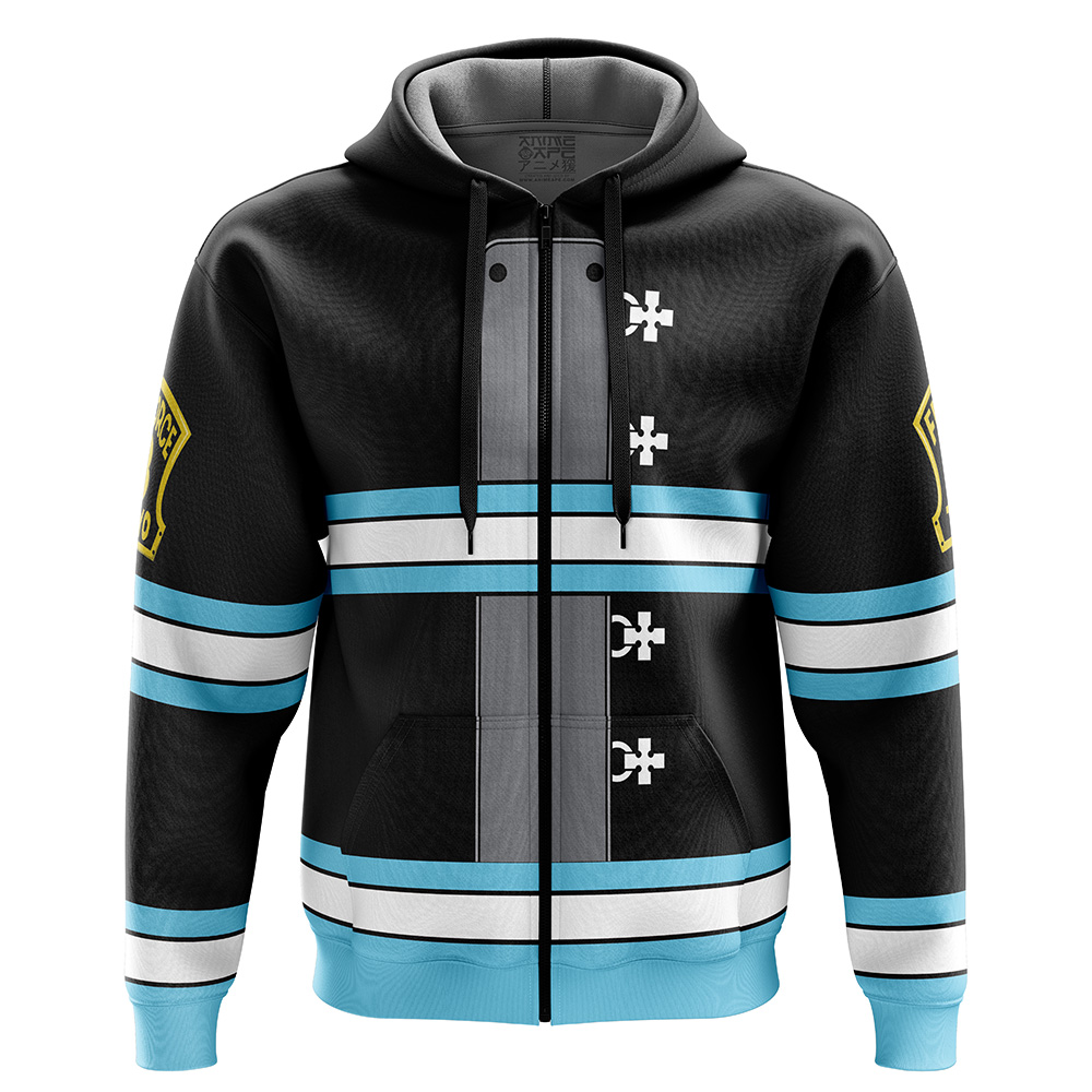 Buildercar - Company 8 Fire Force Zip Hoodie Jacket