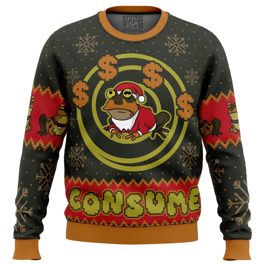 Buildercar - Consume Futurama Ugly Christmas Sweater