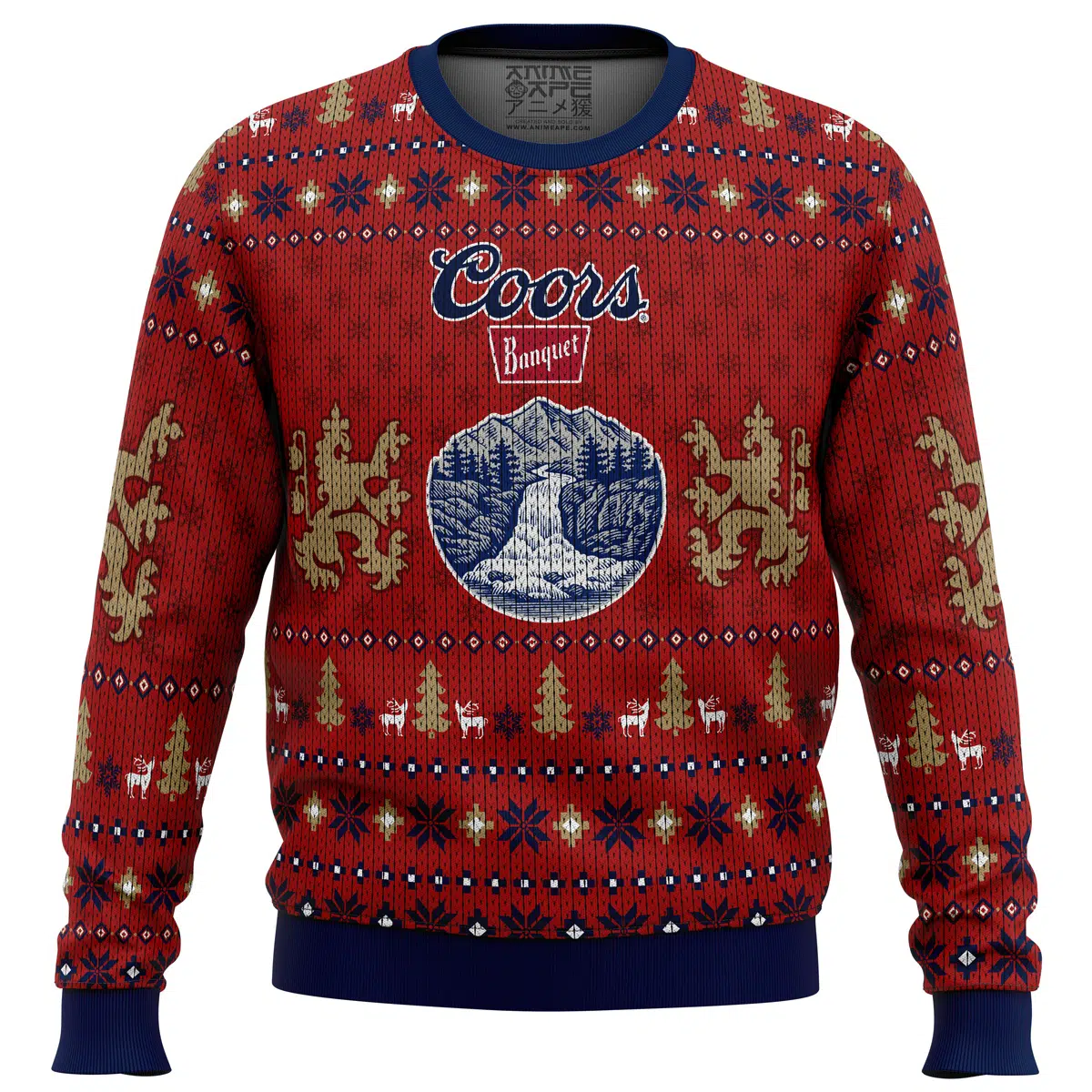 Buildercar - Coors Banquet Ugly Christmas Sweater