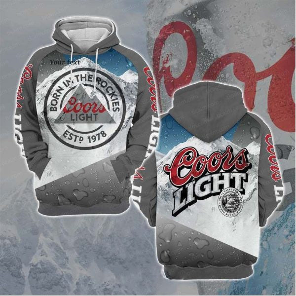 Buildercar - Coors Light Beer 2k565 Lover Gift ,coors Light Beer All Over Print 3d Hoodie 994