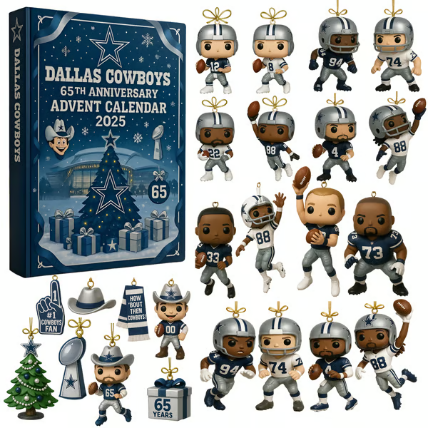 Buildercar - Dallas Cowboys 65th Anniversary Advent Calendar 2025