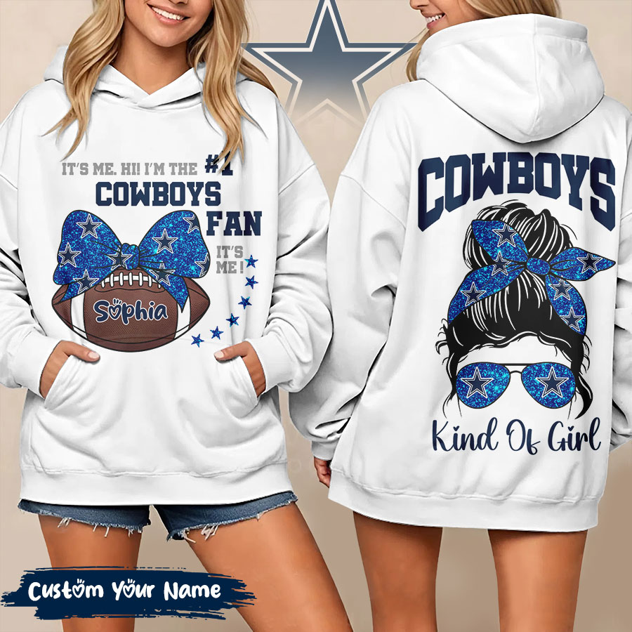 Buildercar - Dallas Cowboys Premium NFL KIndianapolis Colts Of Girl Hoodie