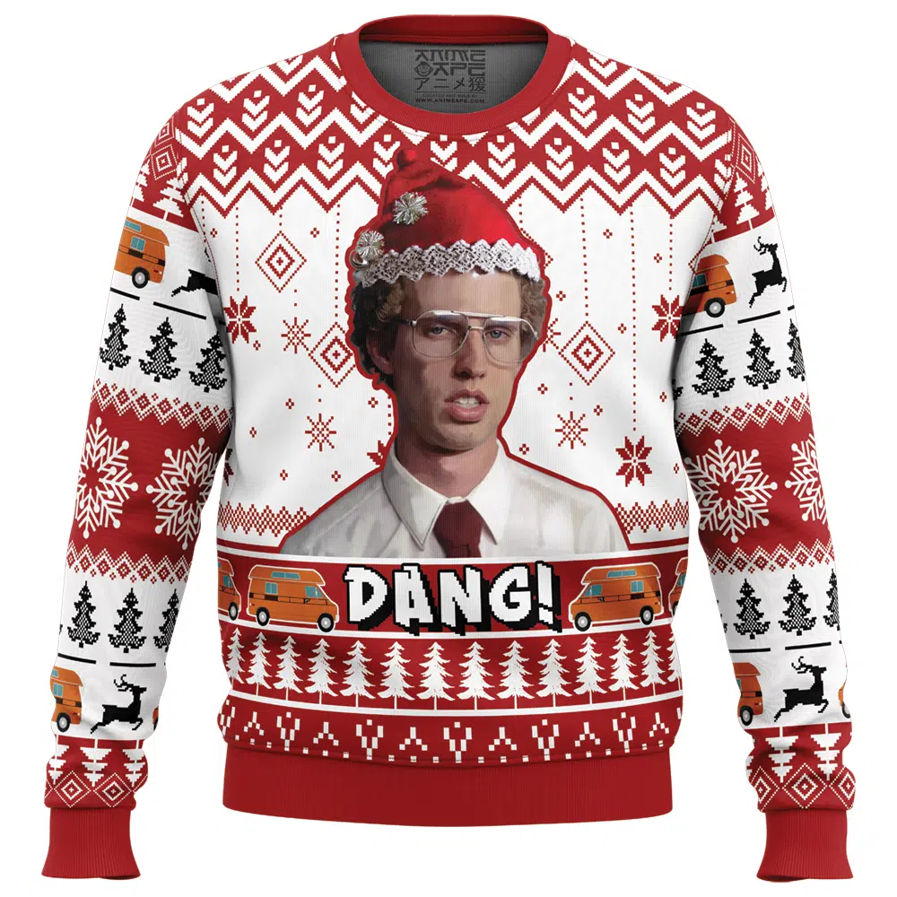 Buildercar - Dang! Napoleon Dynamite Ugly Christmas Sweater