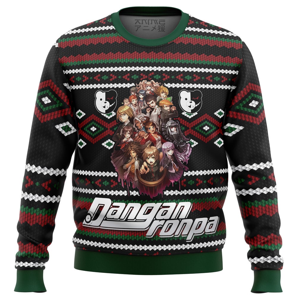 Buildercar - Danganronpa Alt Ugly Christmas Sweater