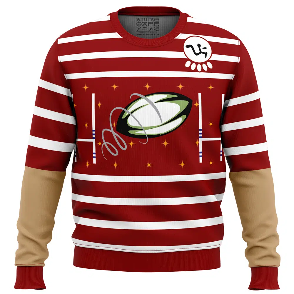 Buildercar - David King Rugby Shirt Dead by Daylight Ugly Christmas Sweater