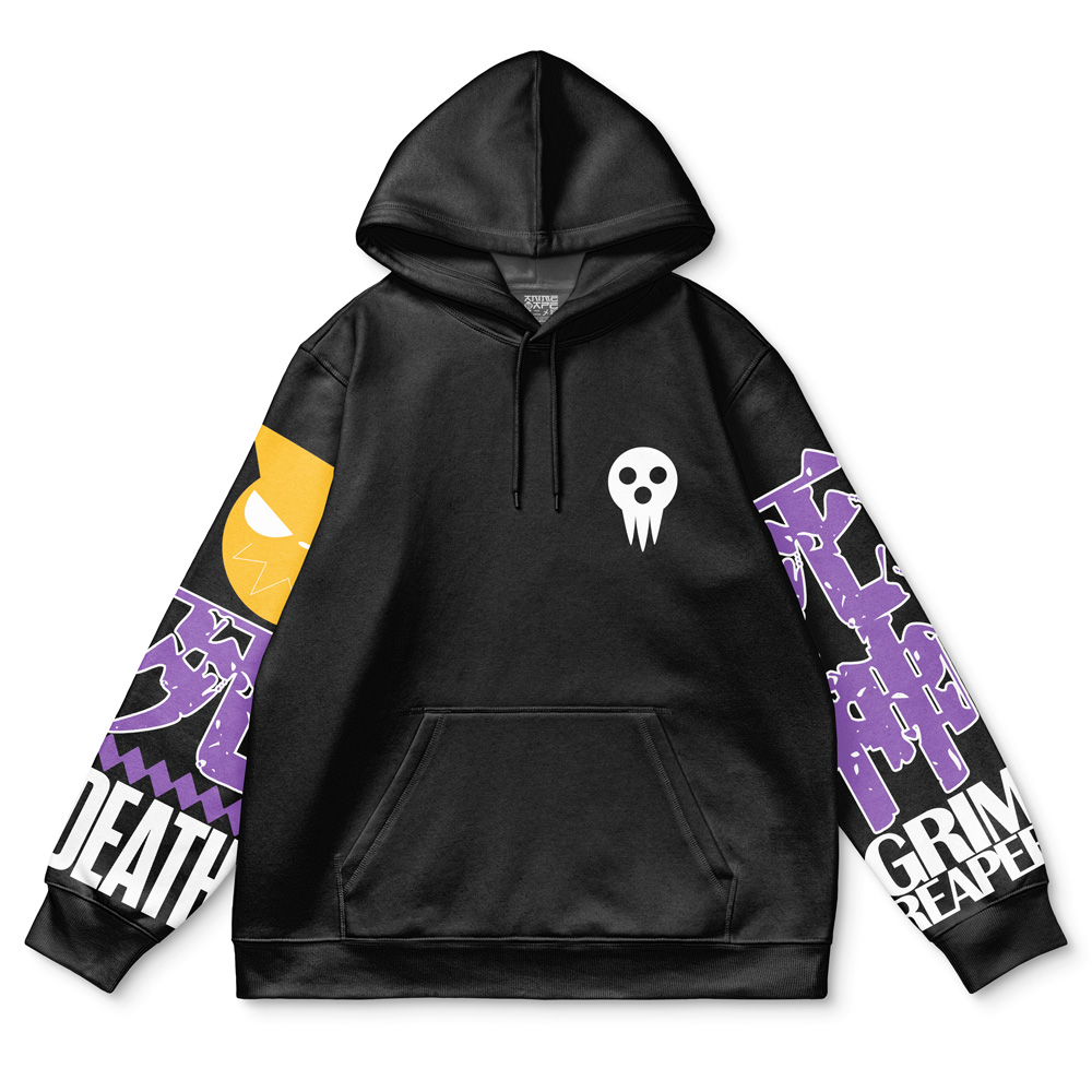 Buildercar - Death the Kid Soul Eater Streetwear Hoodie - Image 2