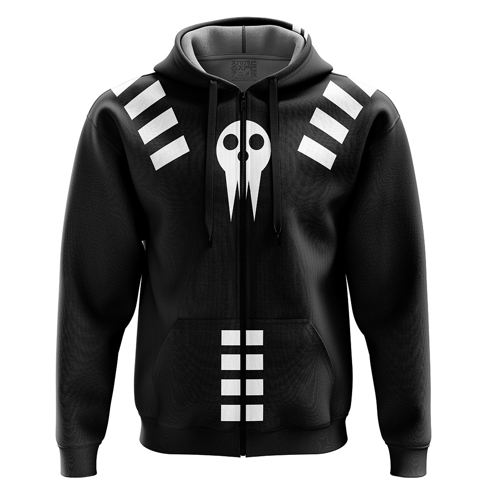 Buildercar - Death the Kid Soul Eater Zip Hoodie Jacket
