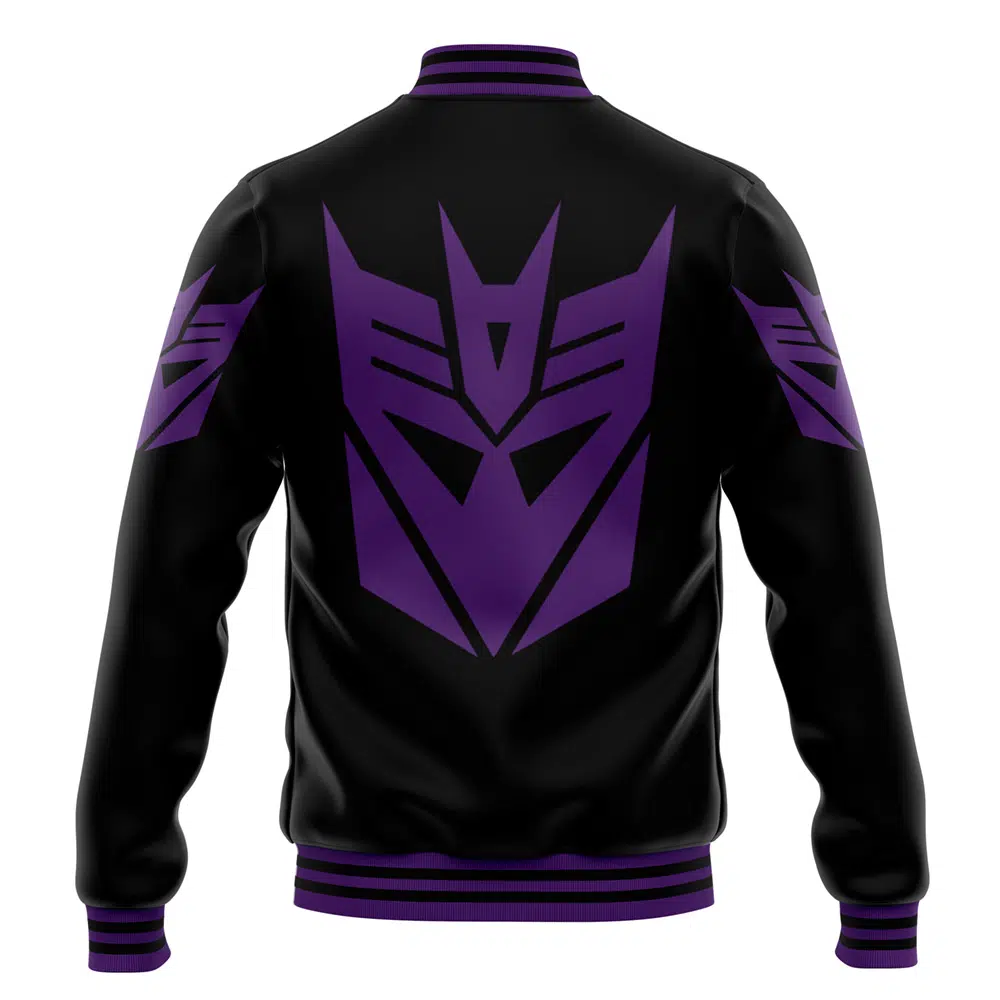 Buildercar - Decepticons Transformers Varsity Jacket