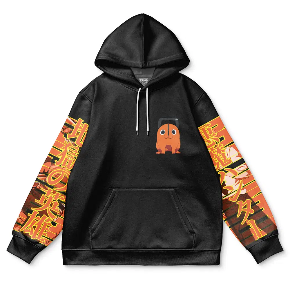 Buildercar - Denji Chainsaw Man Streetwear Hoodie - Image 2