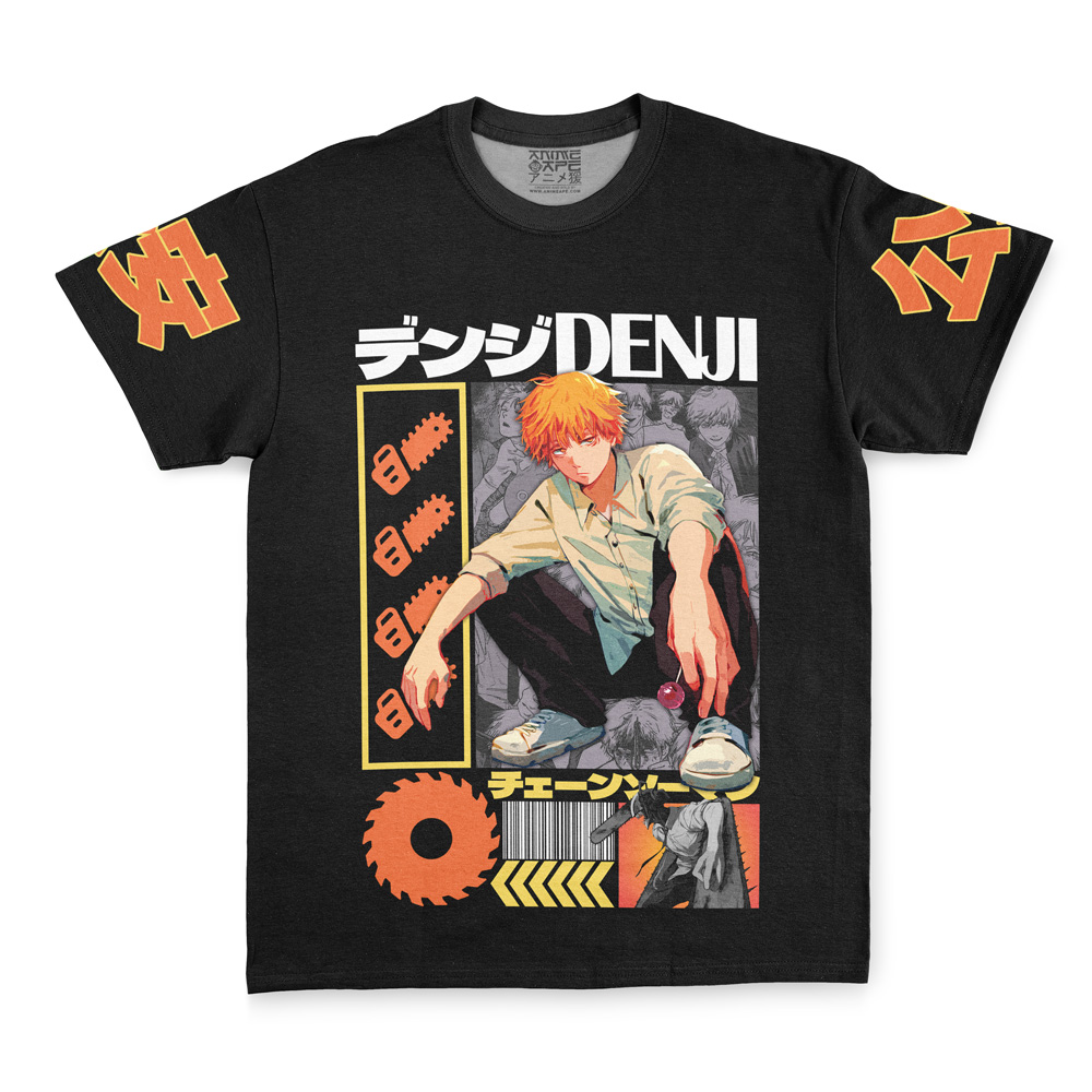 Buildercar - Denji V2 Chainsaw Man Streetwear T-Shirt
