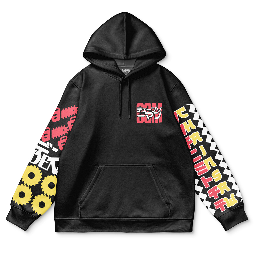 Buildercar - Denji V3 Chainsaw Man Streetwear Hoodie - Image 2