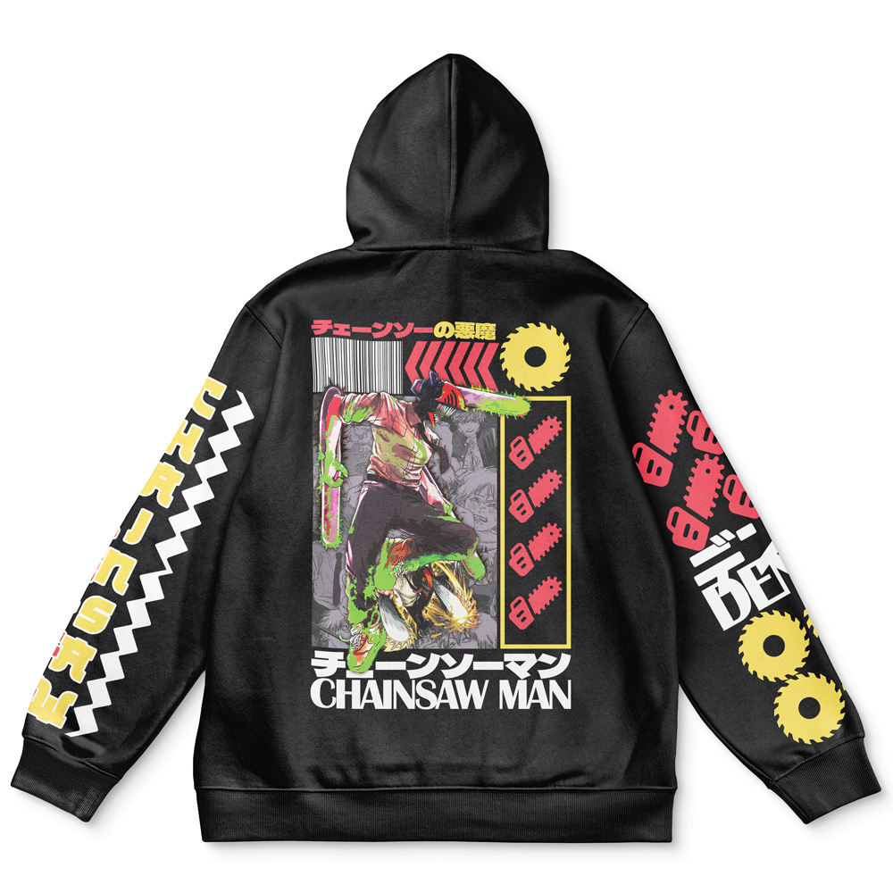 Buildercar - Denji V3 Chainsaw Man Streetwear Hoodie