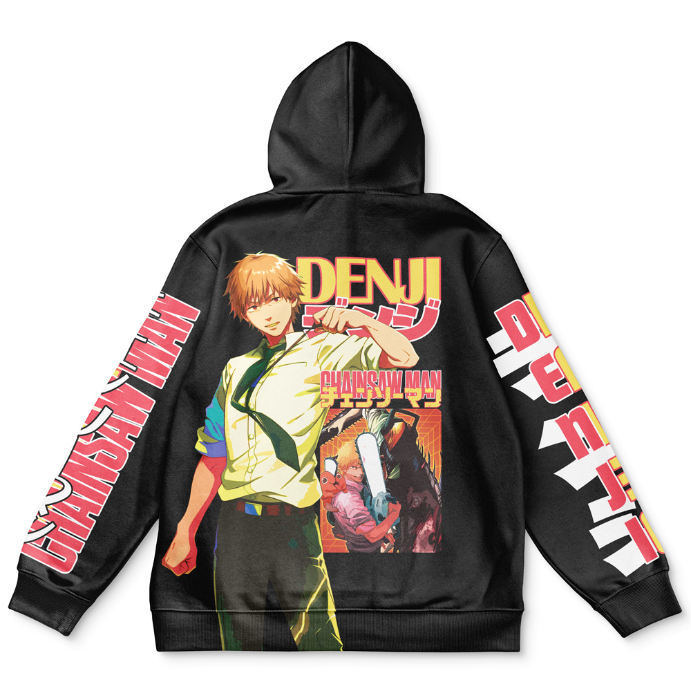 Buildercar - Denji V4 Chainsaw Man Streetwear Hoodie