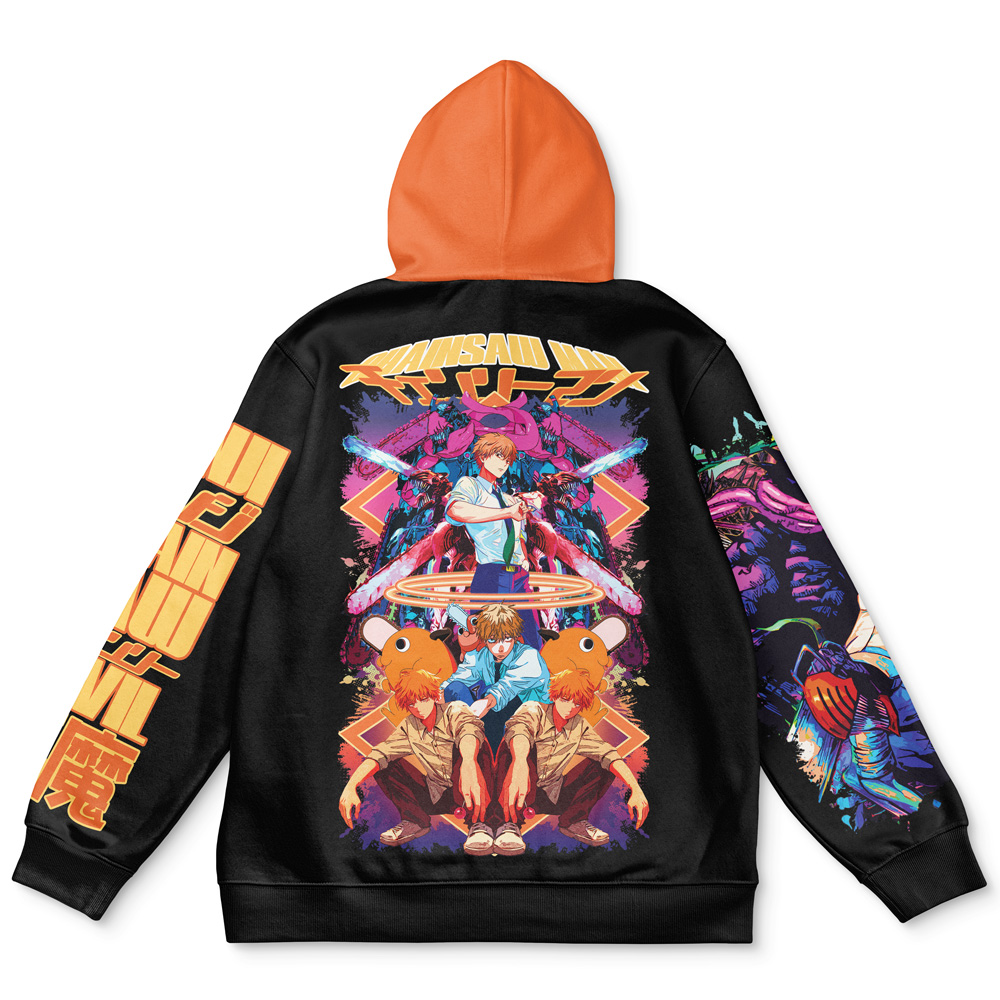 Buildercar - Denji V5 Chainsaw Man Streetwear Hoodie