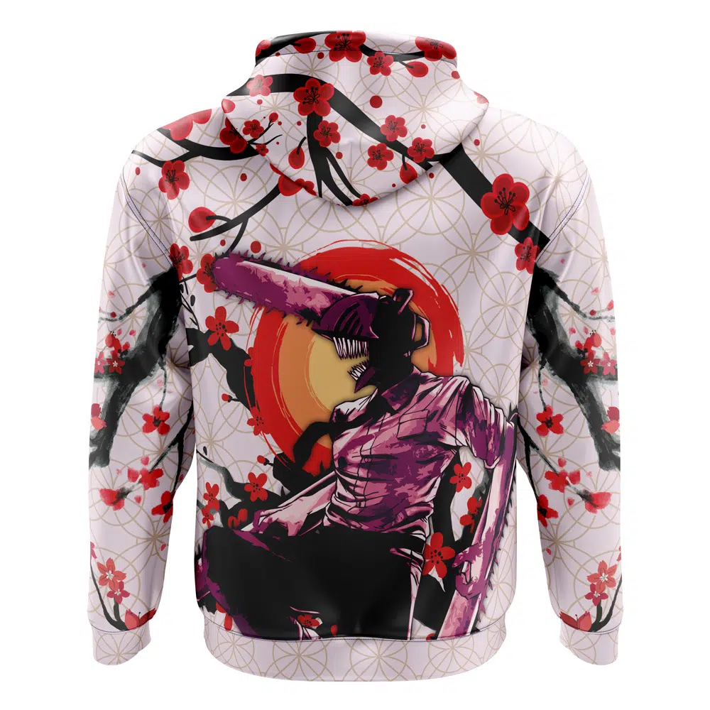 Buildercar - Denji x Pochita Chainsaw Man Zip Hoodie Jacket - Image 2