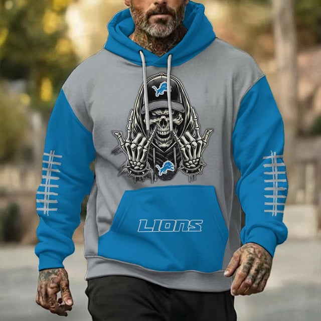 Buildercar - Detroit Lions NFL Bloodline Hoodie