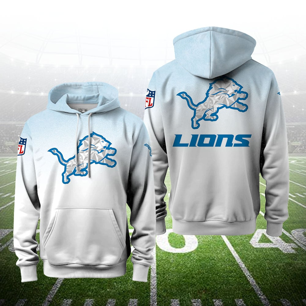 Buildercar - Detroit Lions Premium NFL Hoodie
