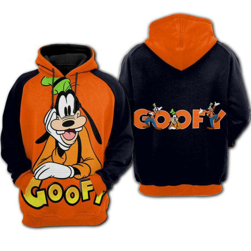 Buildercar - Disney Goofy 3d Hoodie