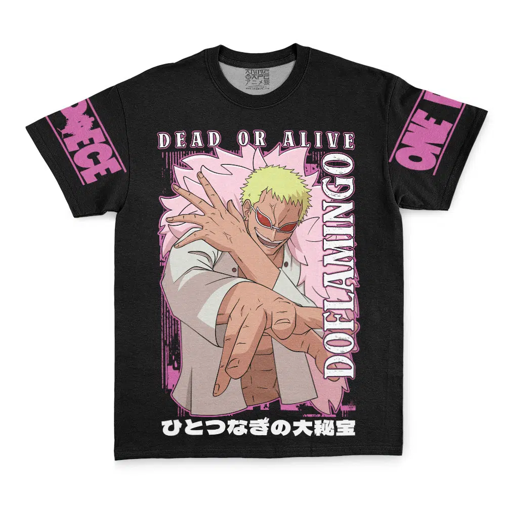 Buildercar - Doflamingo Dead Or Alive One Piece Streetwear T-Shirt