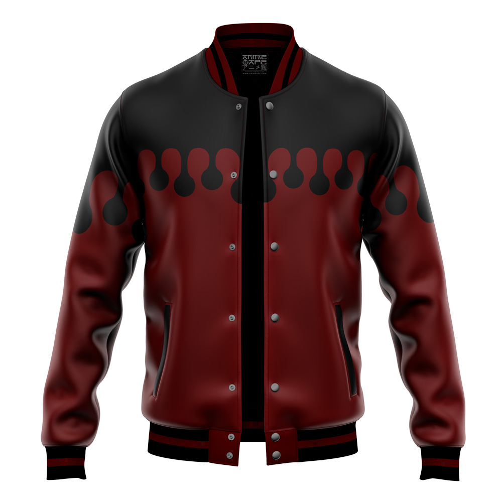 Buildercar - Doma Demon Slayer Varsity Jacket