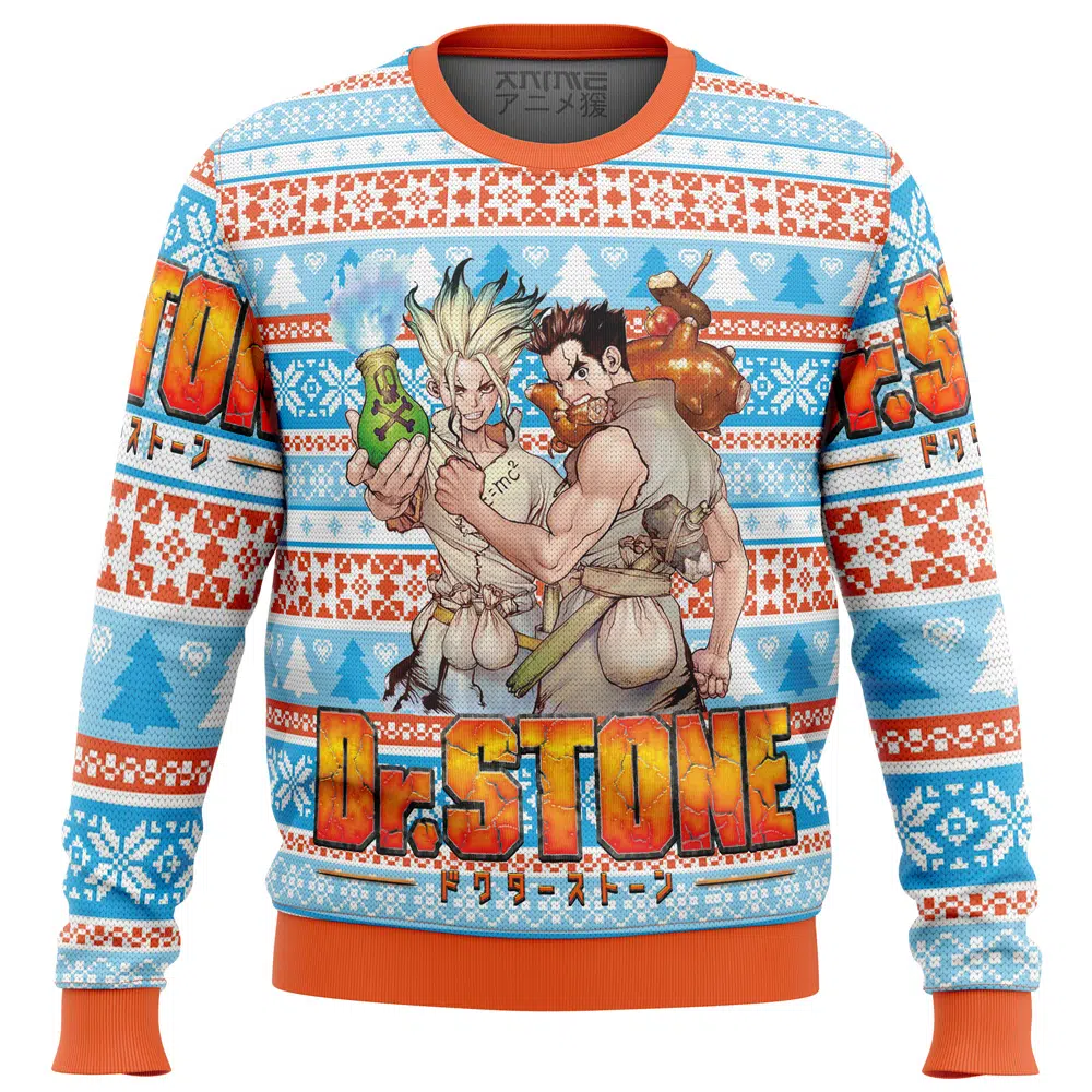 Buildercar - Dr. Stone Alt Ugly Christmas Sweater