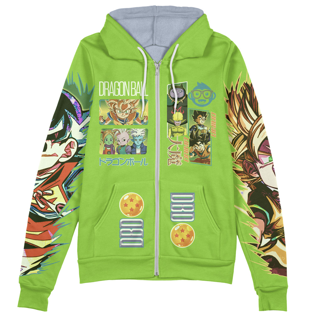 Buildercar - Dragon Ball Daima Streetwear Zip Hoodie Jacket - Image 2