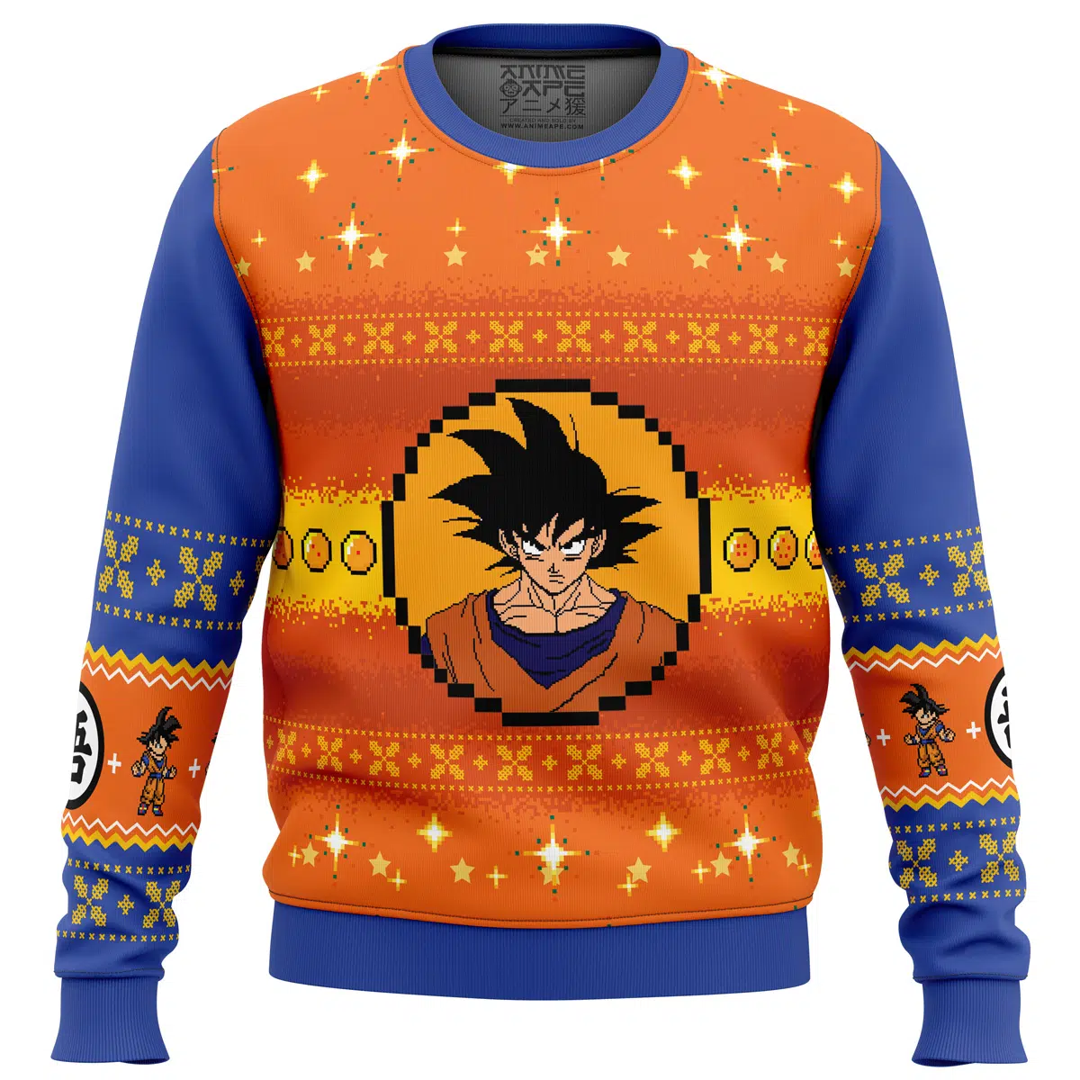 Buildercar - Dragon Ball Z Goku Christmas Ugly Christmas Sweater