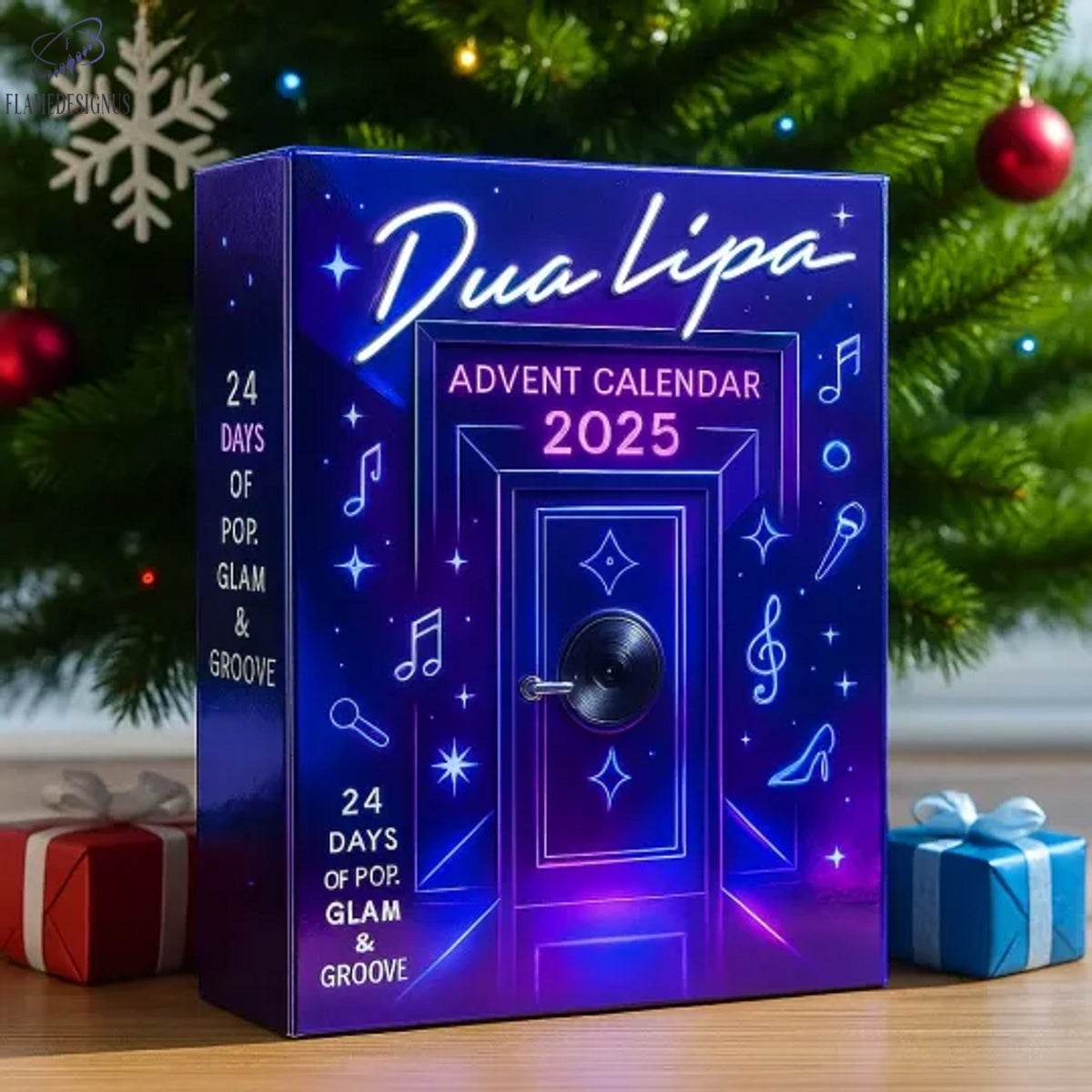 Buildercar - Dua Lipa Advent Calendar 2025 -2D Acrylic