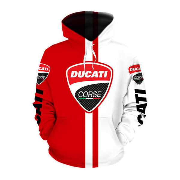 Buildercar - Ducati Corse Motogp Championship 3d All Over Print Hoodie 359 627