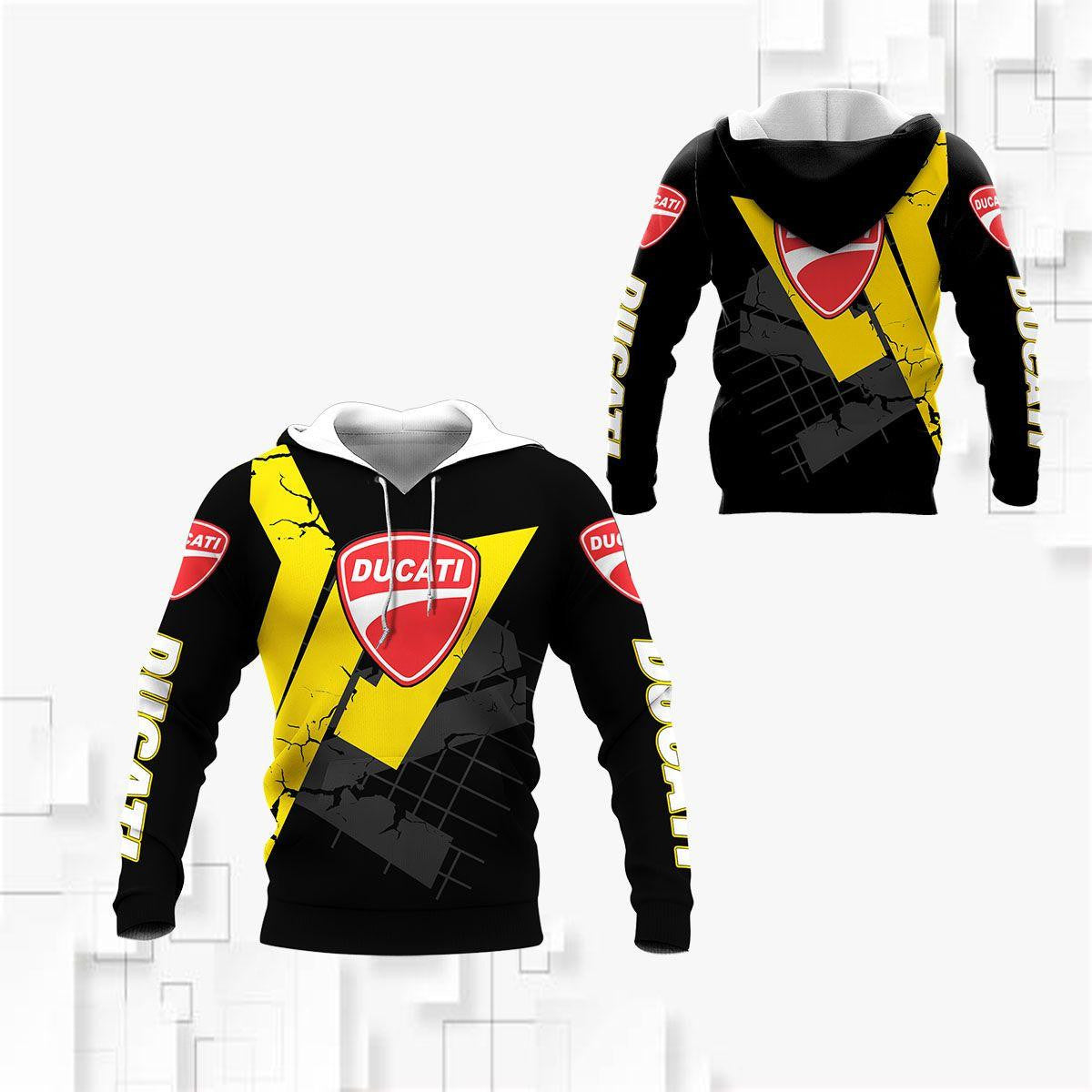 Buildercar - Ducati Racing All Over Print Hoodie 469