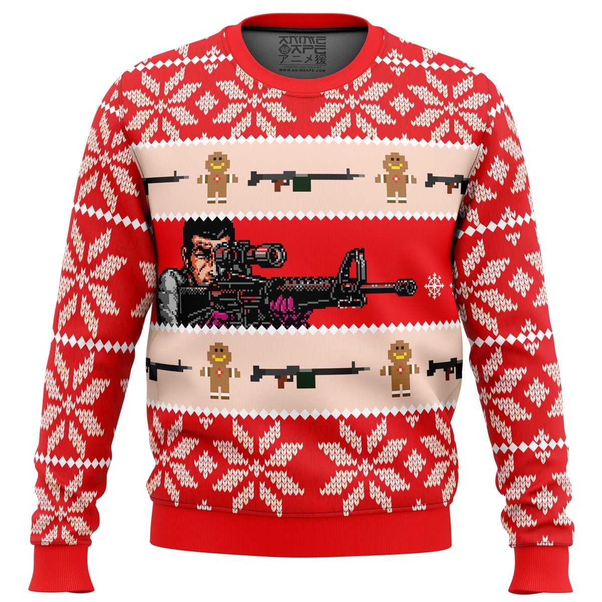 Buildercar - Duke Togo Golgo 13 Ugly Christmas Sweater