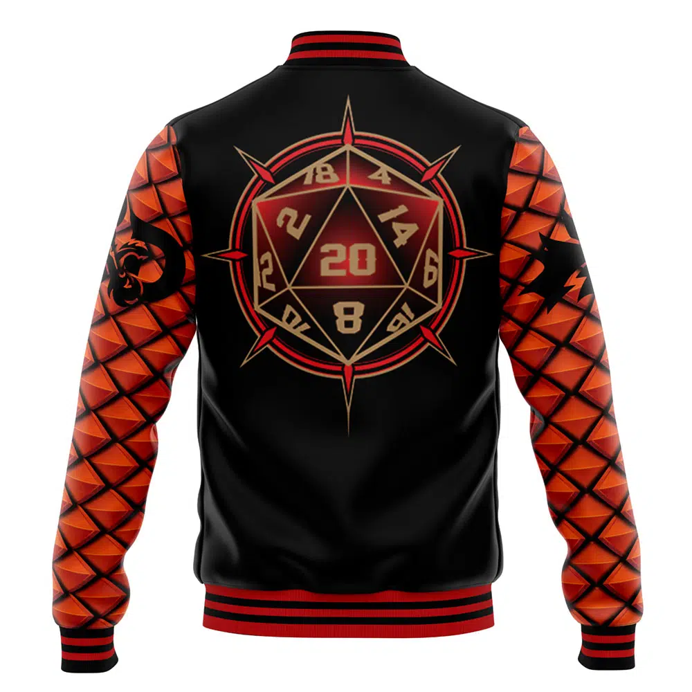 Buildercar - Dungeons & Dragons Varsity Jacket