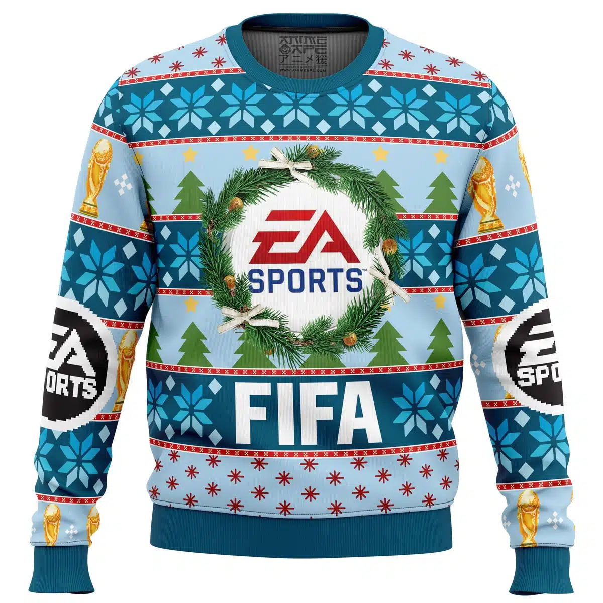 Buildercar - EA Sports FIFA Ugly Christmas Sweater