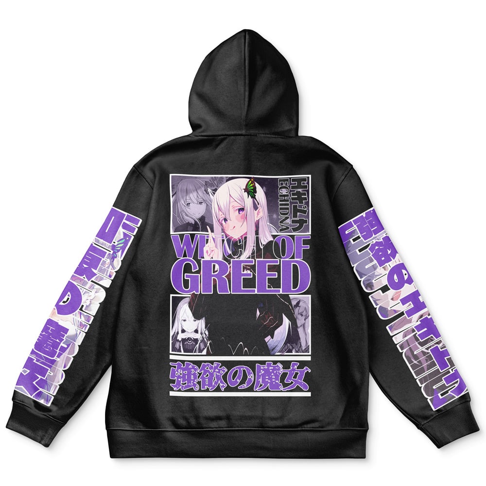 Buildercar - Echidna Re: Zero Streetwear Hoodie