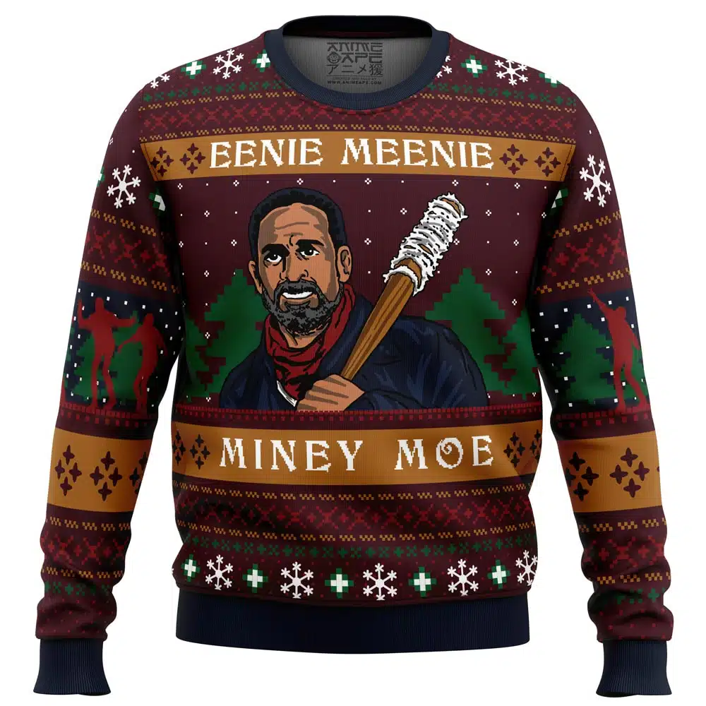 Buildercar - Eenie Meenie The Walking Dead Ugly Christmas Sweater