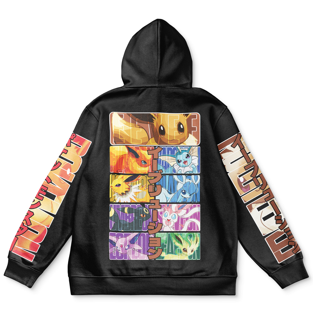 Buildercar - Eeveelution Pokemon Streetwear Hoodie