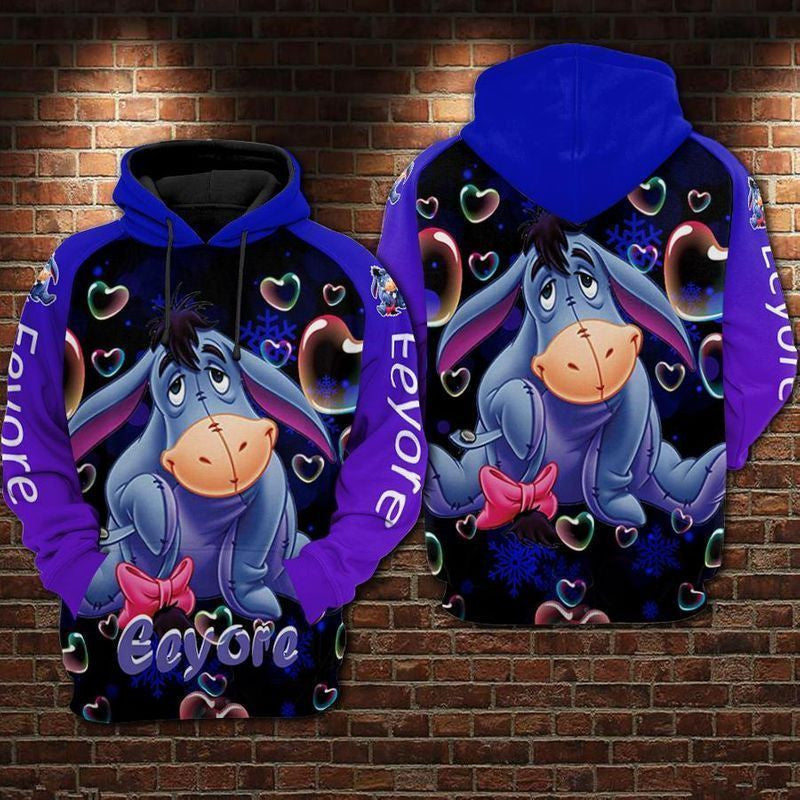 Buildercar - Eeyore The Mini Adventures Of Winnie The Pooh Disney 3d Hoodie 84
