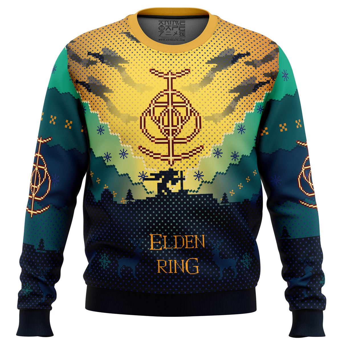 Buildercar - Elden Ring Ugly Christmas Sweater