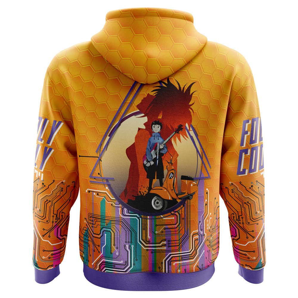 Buildercar - Electric FLCL Hoodie - Image 3