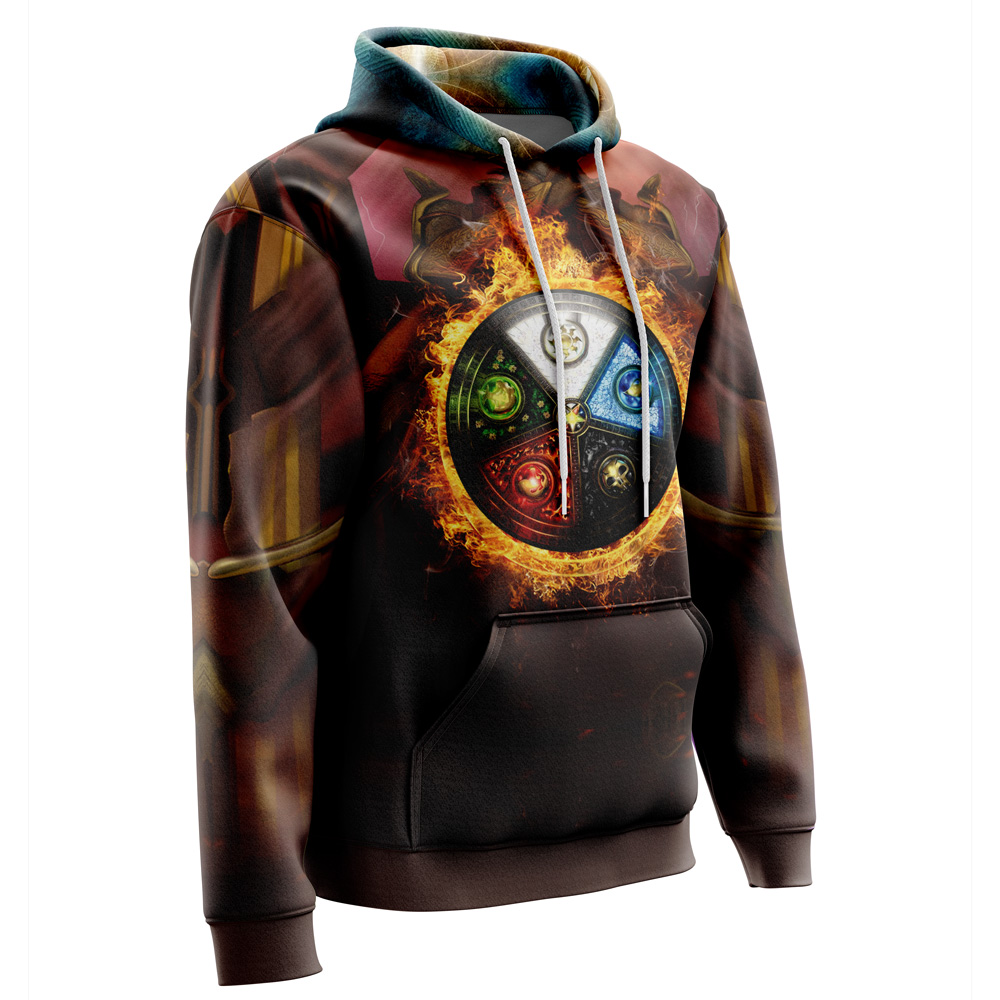 Buildercar - Elements of Magic the Gathering Hoodie - Image 2