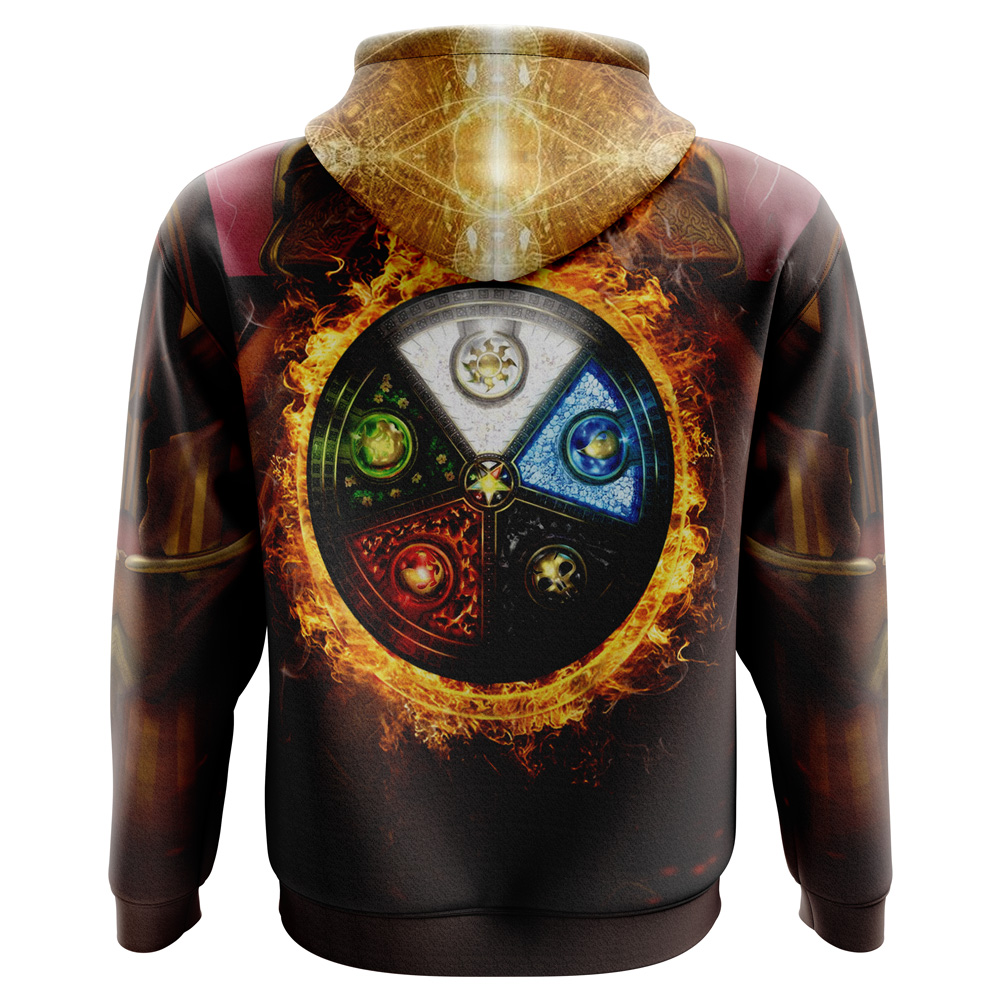 Buildercar - Elements of Magic the Gathering Hoodie - Image 3