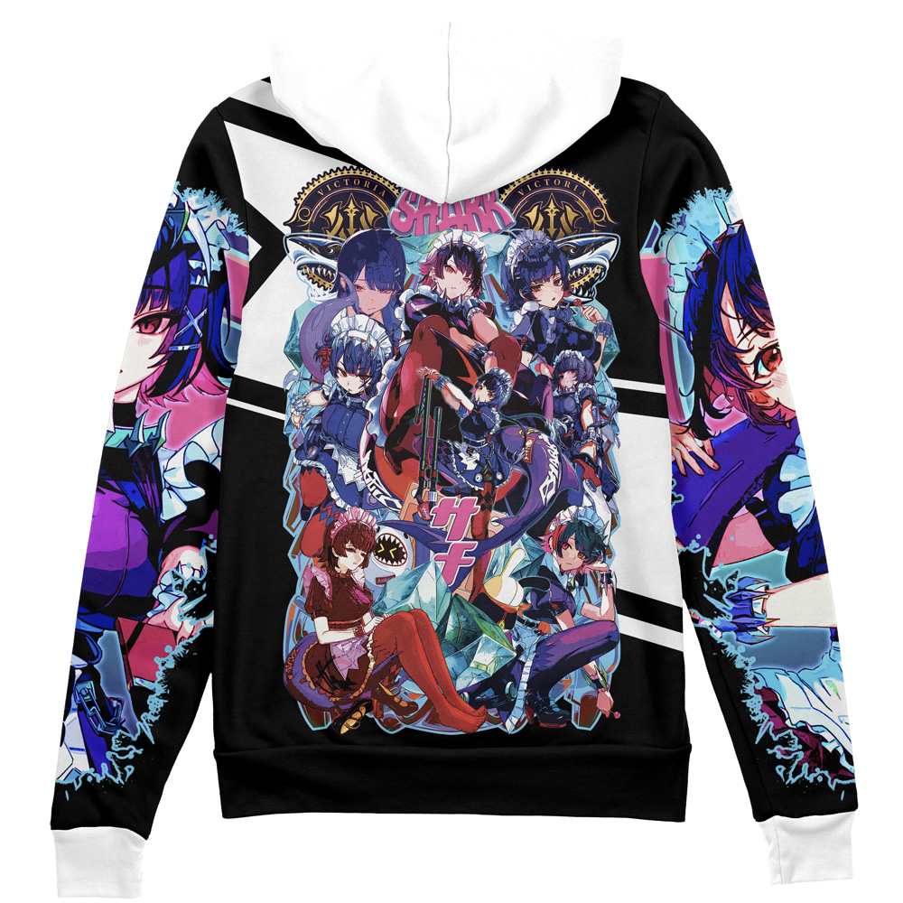 Buildercar - Ellen Joe Zenless Zone Zero Streetwear Zip Hoodie Jacket