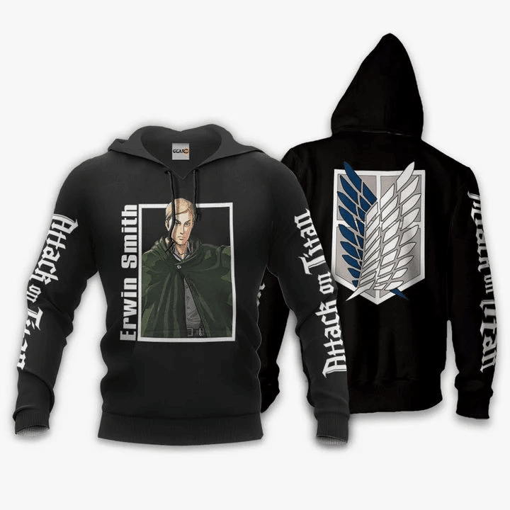Buildercar - Erwin Smith Anime Manga Shingeki No Kyojin Attack On Titan For Men And Women 3d Hoodie