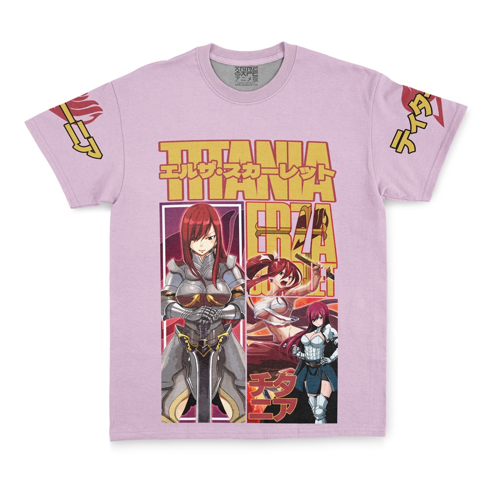 Buildercar - Erza Scarlet Fairy Tail Streetwear T-Shirt