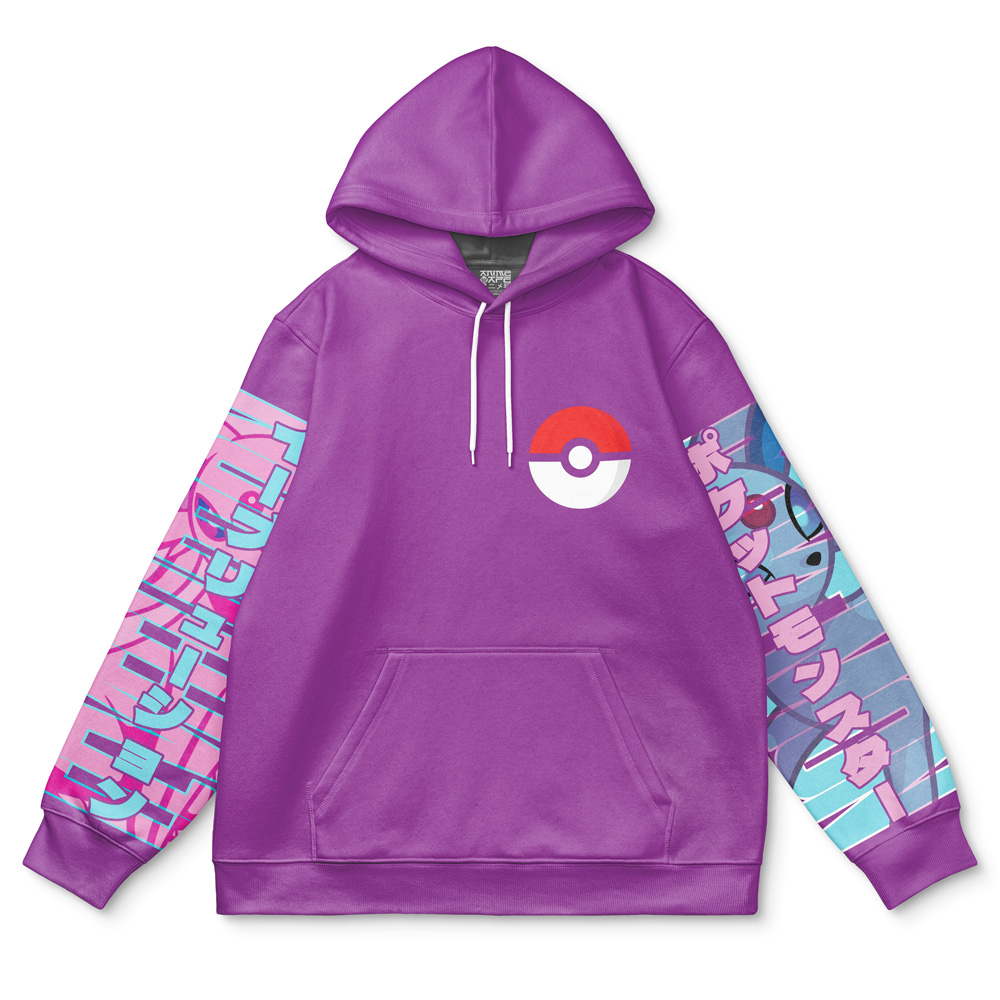 Buildercar - Espeon Pokemon Streetwear Hoodie - Image 2