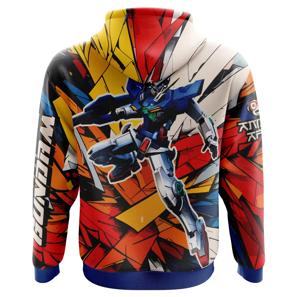 Buildercar - Exia Gundam Hoodie - Image 2
