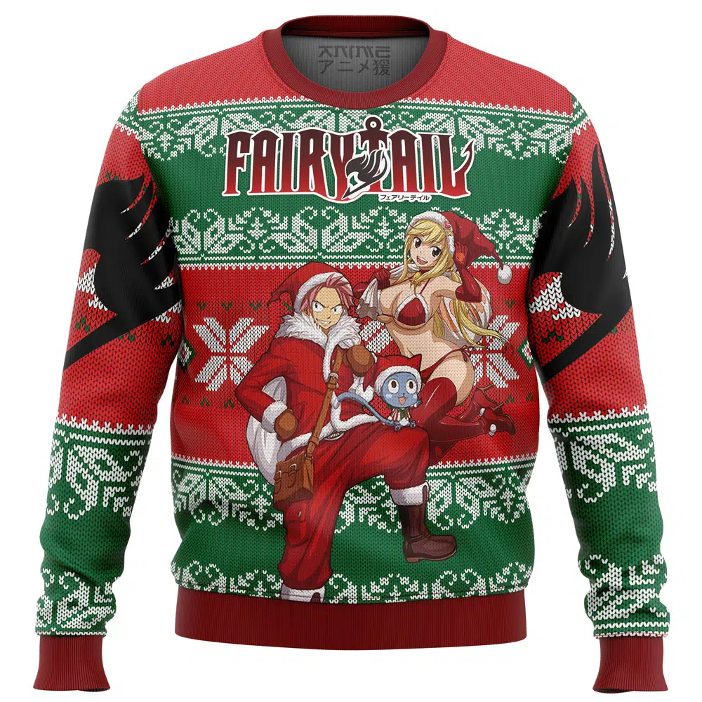 Buildercar - Fairy Tail Ugly Christmas Sweater