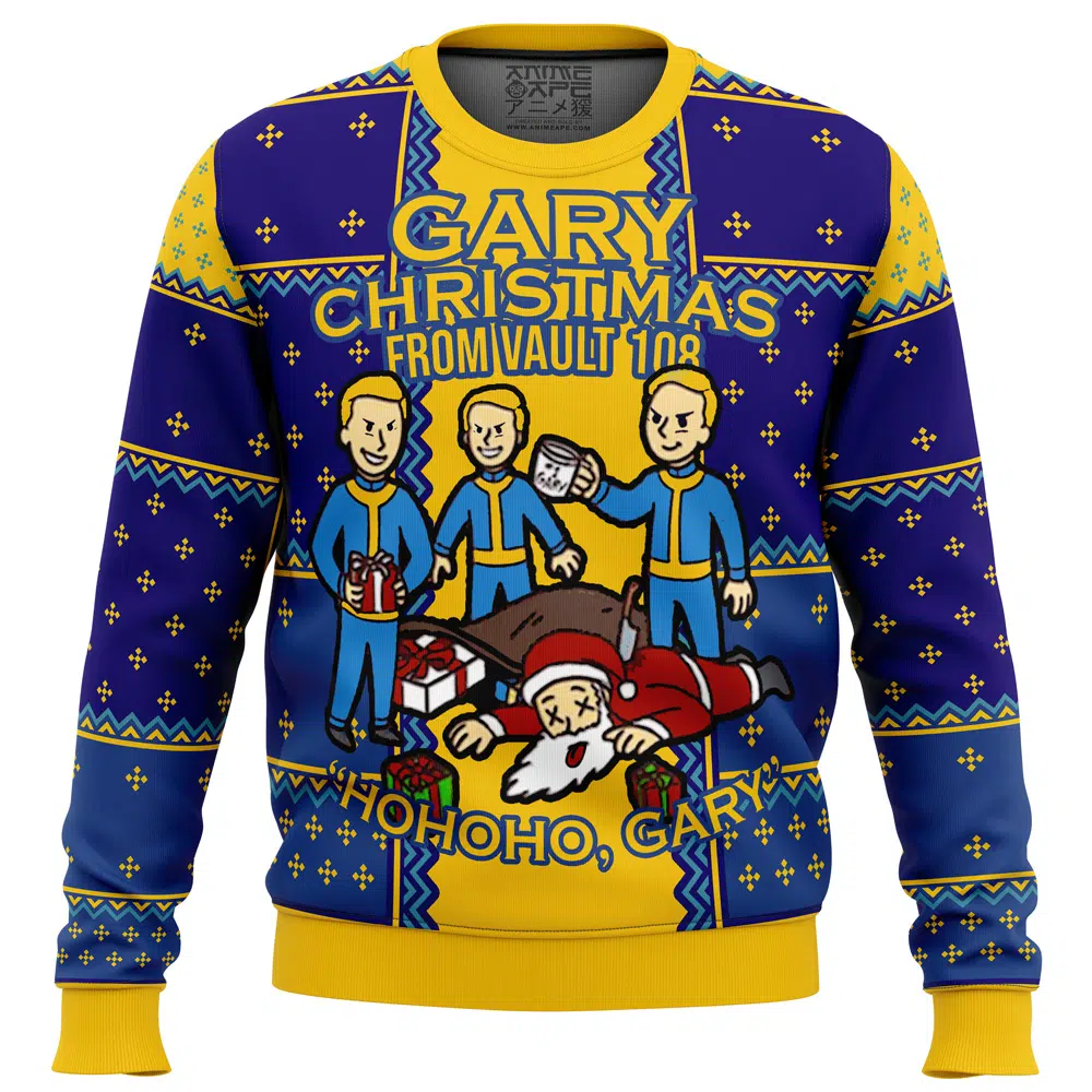 Buildercar - Fallout Gary Ugly Christmas Sweater