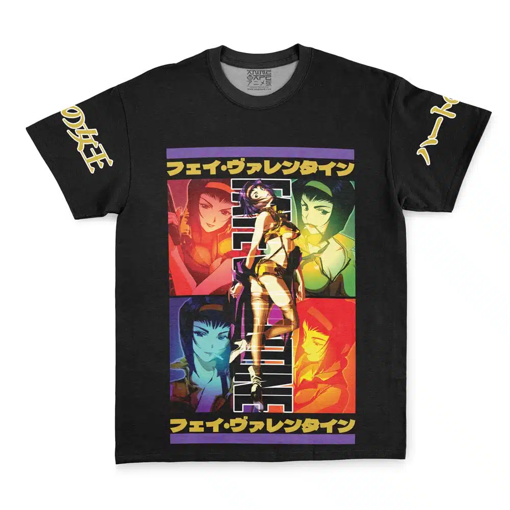 Buildercar - Faye Valentine Cowboy Bebop Streetwear T-Shirt
