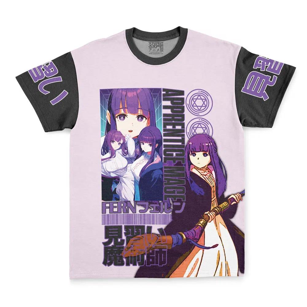 Buildercar - Fern V2 Frieren Beyond Journey's End Streetwear T-Shirt